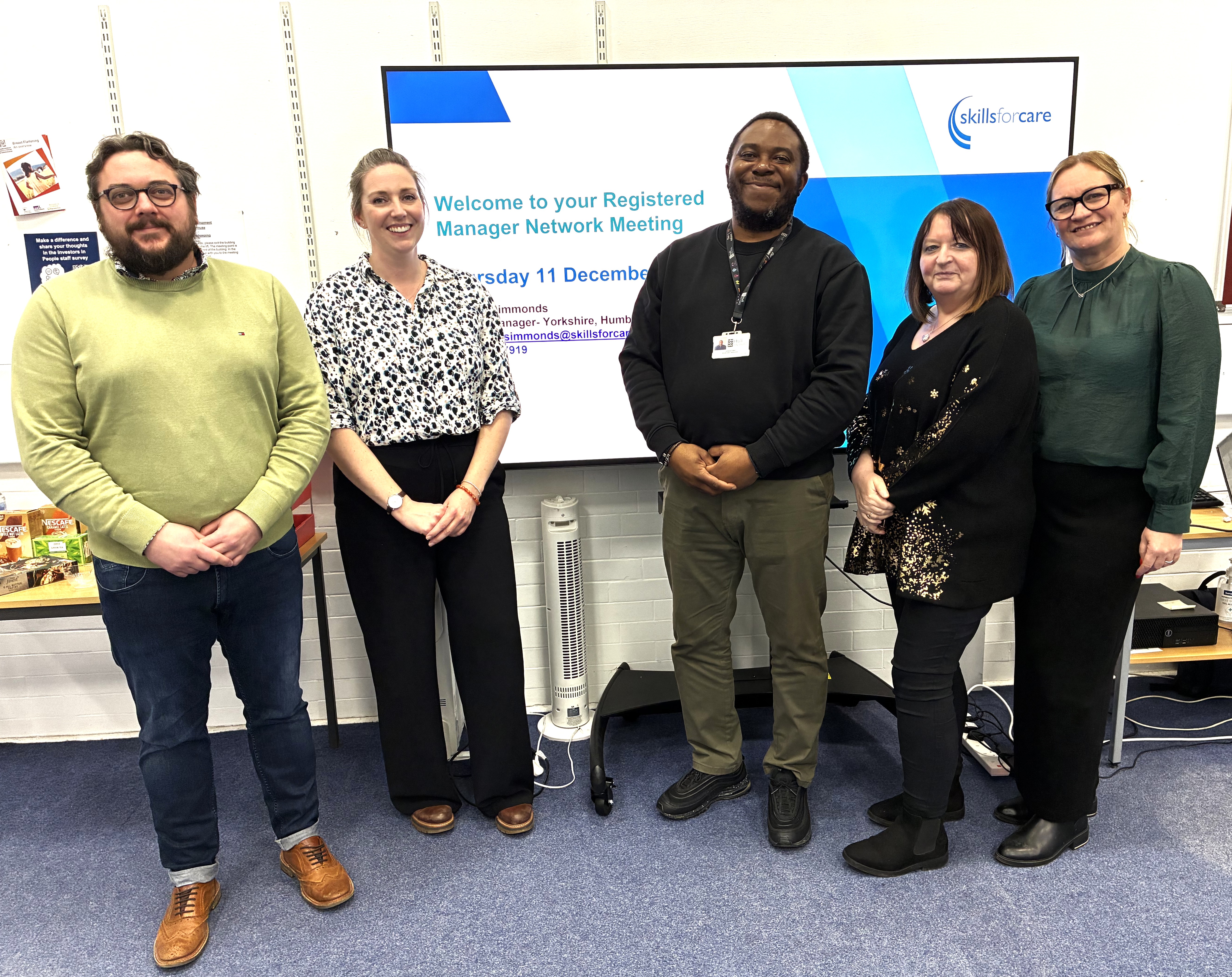 LSIP Chair meets with care home managers